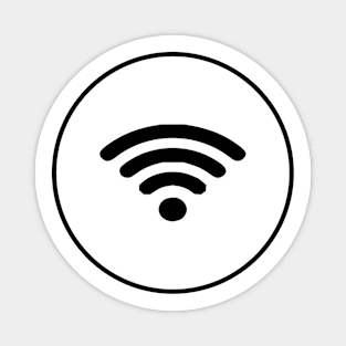 WiFi minimalist art Magnet